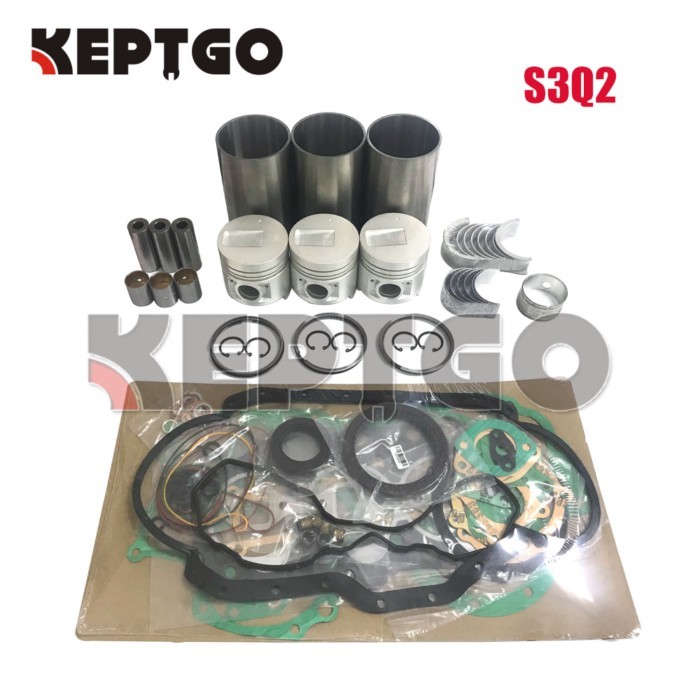 New Overhaul Rebuild Kit S3Q2 S3Q2T For Mitsubishi S3Q2 S3Q2T Engine Caterpillar 303.5C 303C CR