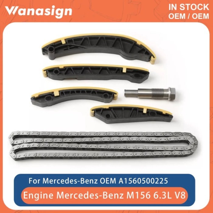 Engine Timing Set Fit 6.2 6.3 L For Mercedes-Benz M156 C63 E63 AMG W204 W211 S204 ML63 SL63 C204 C2