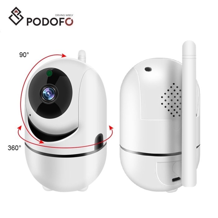 Podofo HD 1280 720P IP Camera Wireless Home Security Camera 360 WIFI Audio Night Vision Cloud CCTV