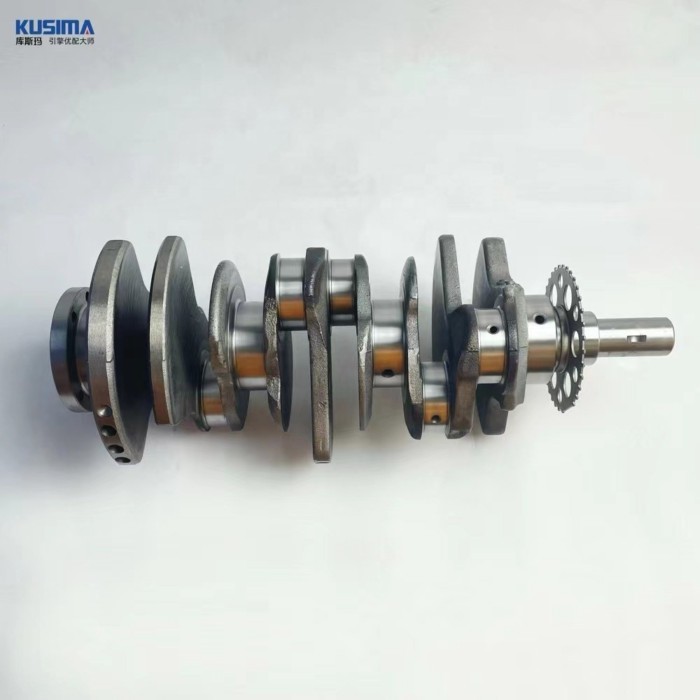 Kusima Hot Selling Auto Engine Spare Parts Engine Automobile Crankshaft Ciguenal For Toyota 1GR OEM
