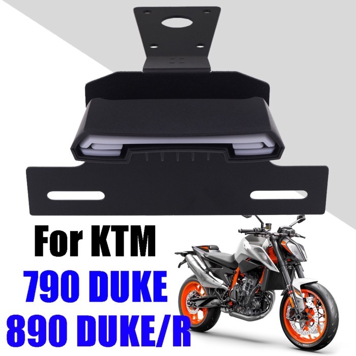 For KTM DUKE 790 890 DUKE R DUKE790 790DUKE Motorcylce Accessories License Plate Holder Rear Tail T