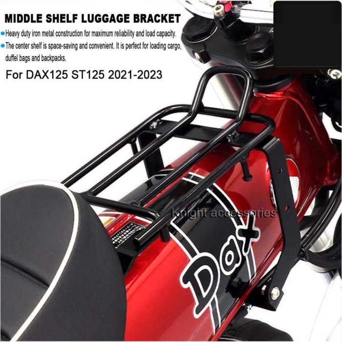 ST125 Center Carrier Rack For Honda DAX125 dax125 ST125 dax st125 2021-2023 Motorcycle Storage Rack