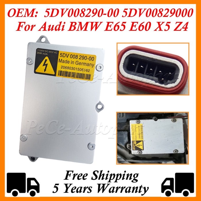 5DV 008 290-00 5DV00829000 5DV008290-00 Xenon Headlight Ballast D2S D2R 4E0907476 63126907488 A0028