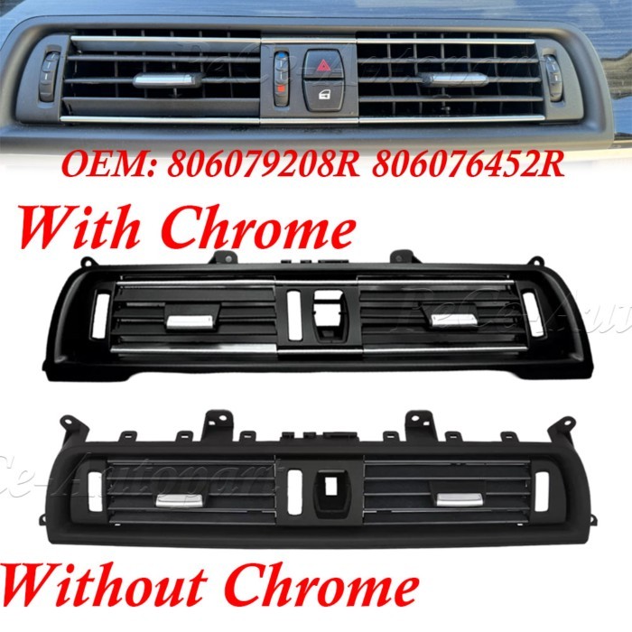 64229166885 64229209136 Front Console Central Grill Dash AC Air Conditioner Vent For BMW F10 F11 F1