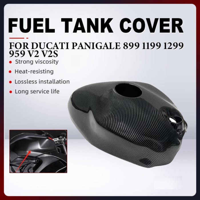 For Ducati Panigale 899 1199 1299 959 V2 V2S ABS Motorcycle Fuel Tank Cover Gas Fuel Tank Protectiv