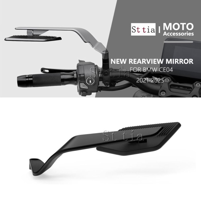 CE04 New Motorcycle Wing Mirrors Fit For BMW CE 04 CE04 ce04 2021-2025 CNC Aluminum Adjustable Rota