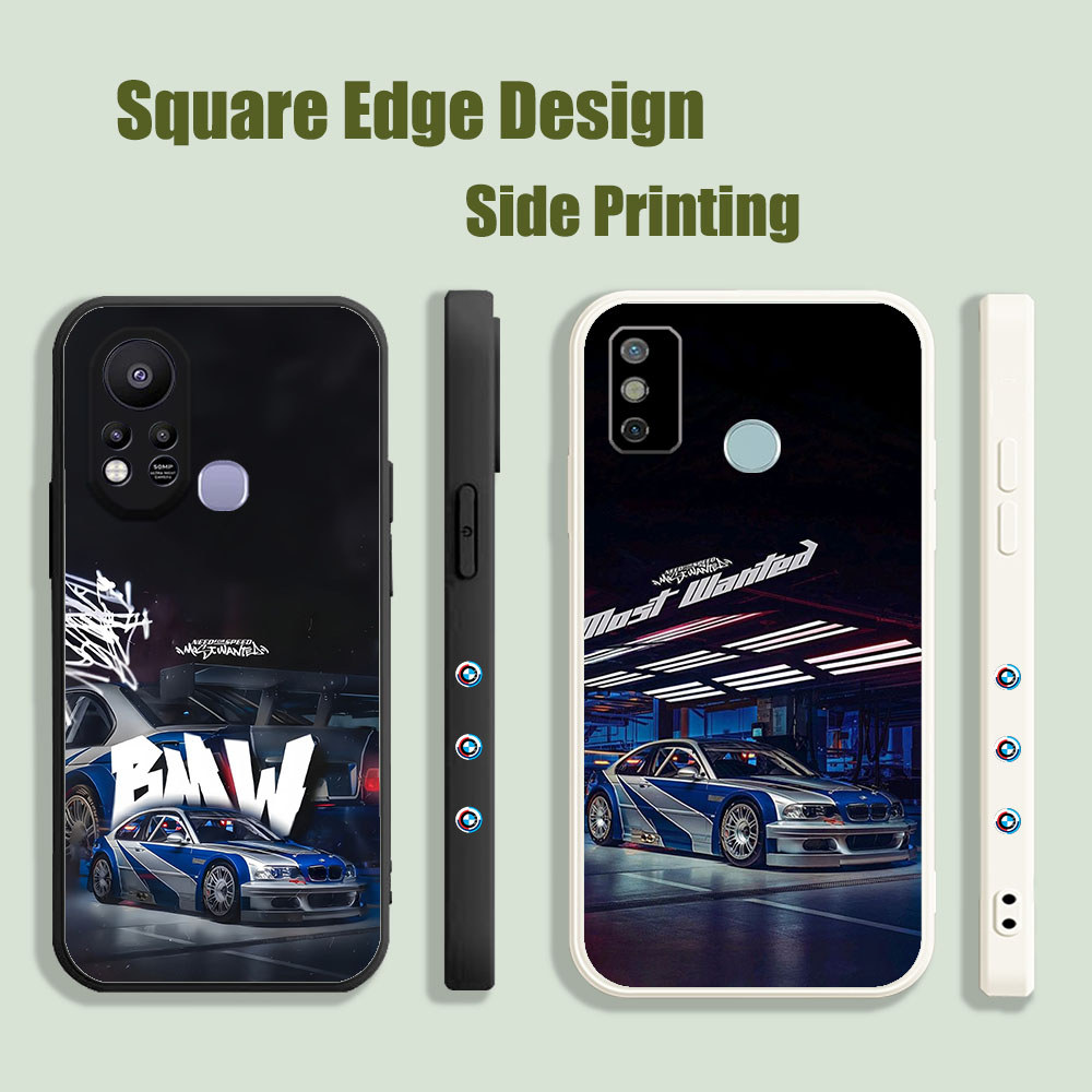 เคสสําหรับRealme C30s C30 9i 4G BMW M3 GTR OYZ52 เคสโทรศัพท์ขอบสี่เหลี่ยม