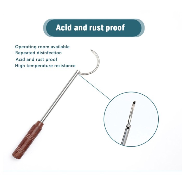 Medical Stainless Steel Wire Guide Threading Device Wire Thread Arc Guide Orthopedic Instruments pe