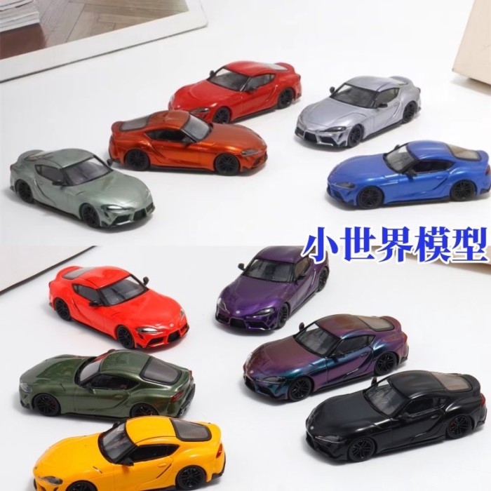 พร้อมสต็อก BSC 1: 64 Toyota Toyota GR Supra Supra A90 โมเดลรถอัลลอย