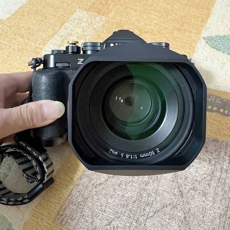 Bayonet Metal Square Lens Hood มาพร้อม Hood Cap สําหรับ Nikon NIKKOR Z50mm F1.8S 35mm F1.4 50mm F1.4