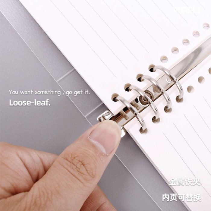 B5 b5 Binder ที่ถอดออกได้ Binder a4 Binder ไม่ใช่ Handy Creative Design Notebook นักเรียน a5 Notepad