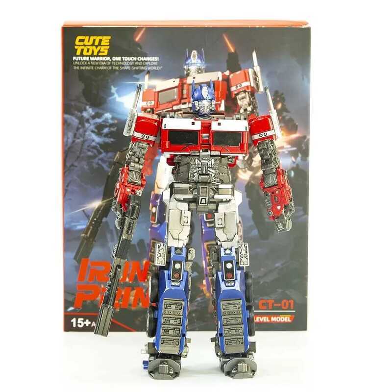 New Transformation Toys Cute Toys CT-01 CT01 Iron Prime  Future Warrior OP.  Action Figure toy in s