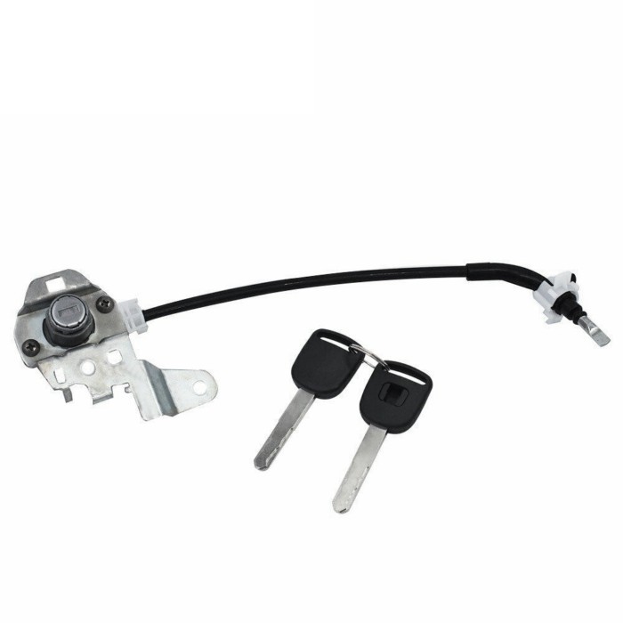72185SNAA01 Left Driver Door Lock Cylinder Cable with Keys for 2006-2011 72185--A01