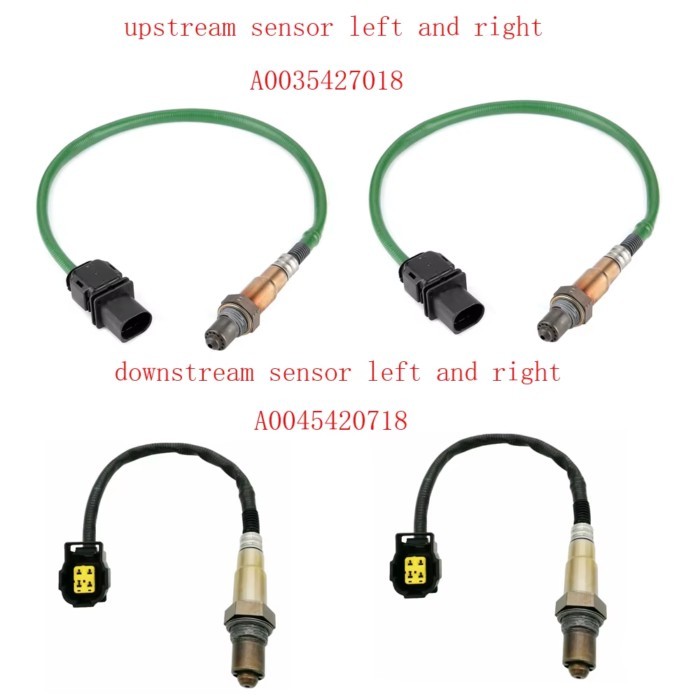 4pcs A0045420718 A0035427018 Front Rear Lambda O2 Sensor for C219 W204 C204 S204 W211 W212 X164 W16