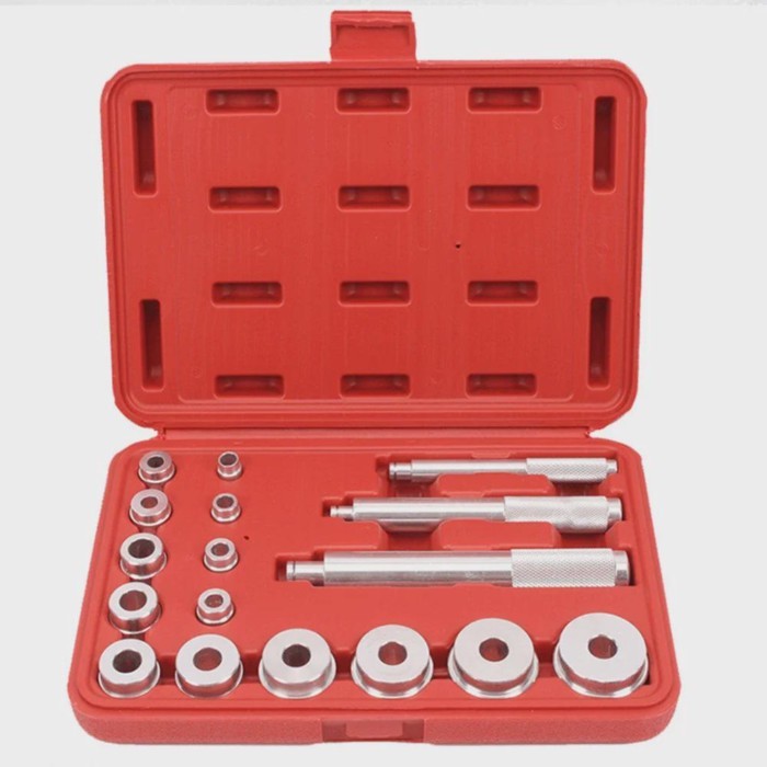 17Pcs 10-42MM Puller Bearing Remover Car Bearing Removal Tools Set Wheel Bearing Race Seal Bush Dri