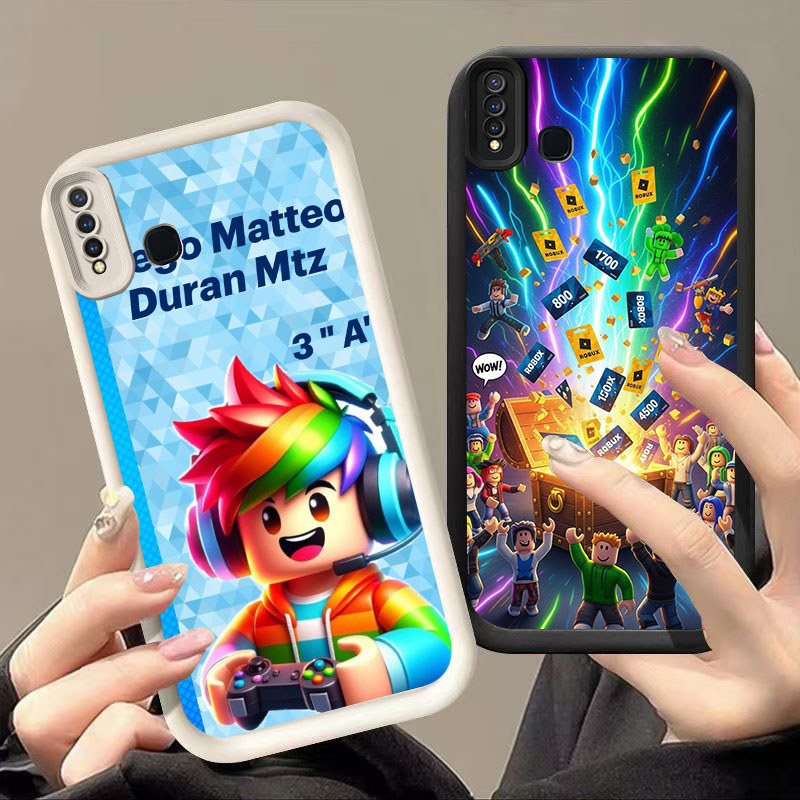 HW-26 ROBLOX BOYS ปลอกซิลิโคนกันกระแทกสําหรับ VIVO Z1 Y15 Y30 Y12 Y17 Y50 Y19 Pro