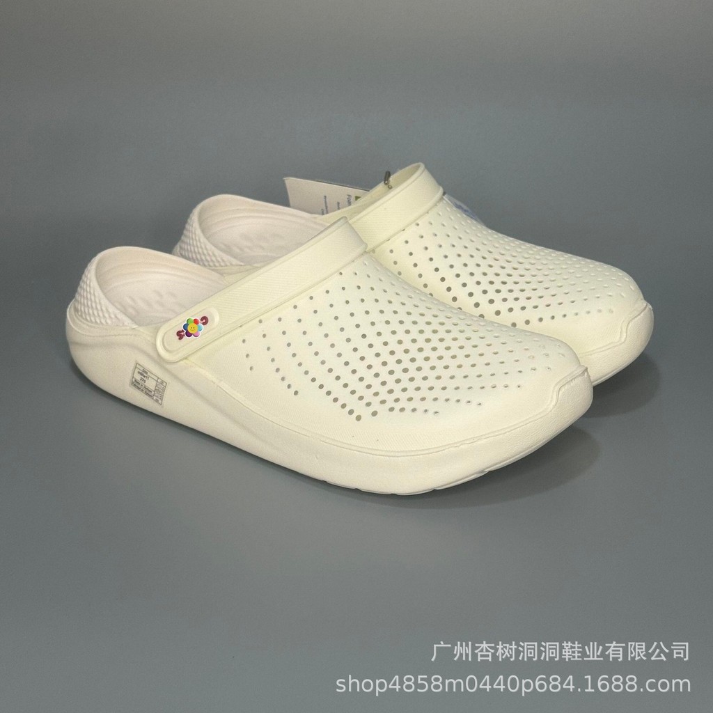 Crocodile Generation LiteRide Breathable Mens Womens Shoes Baotou Beach Anti-slip Hole Shoes