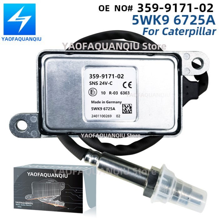 5WK96725A 359-9171-02 359-9171 5WK96725 Nitrogen Oxygen Nox Sensor 24V For CAT Caterpillar Excavato
