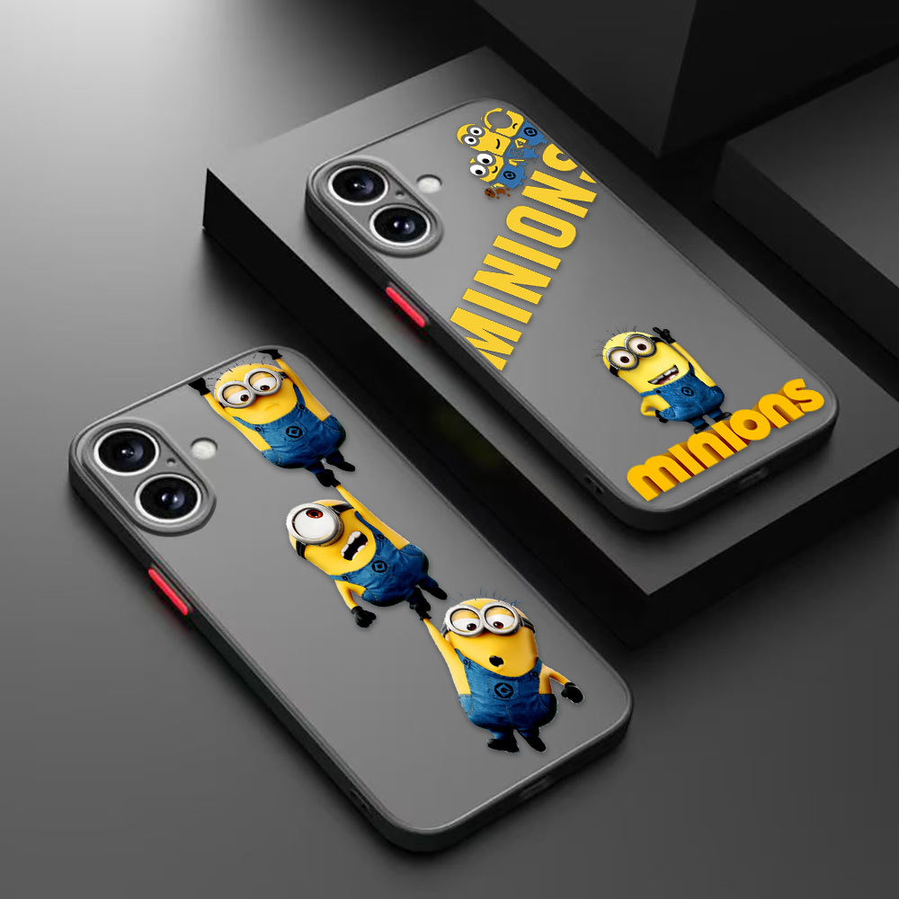 ภาพยนตร์ Minions Despicable Me Matte เคสโทรศัพท์สําหรับ OPPO RENO 14 14F 13 13F 8 8T 7 7Z 6 5 5F 4 4