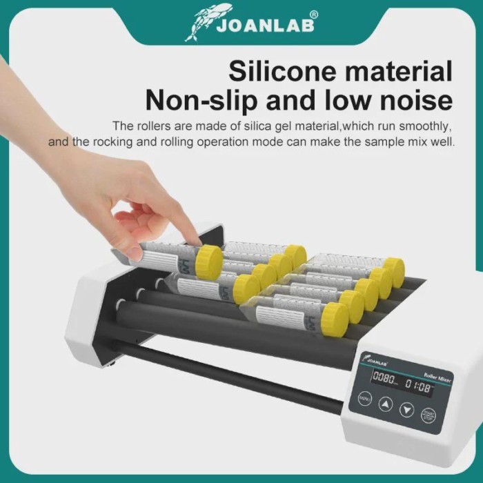JOANLAB Blood Roller Mixer Horizontal Rotator Laboratory Equipment Digital Adjustable Medical Blood