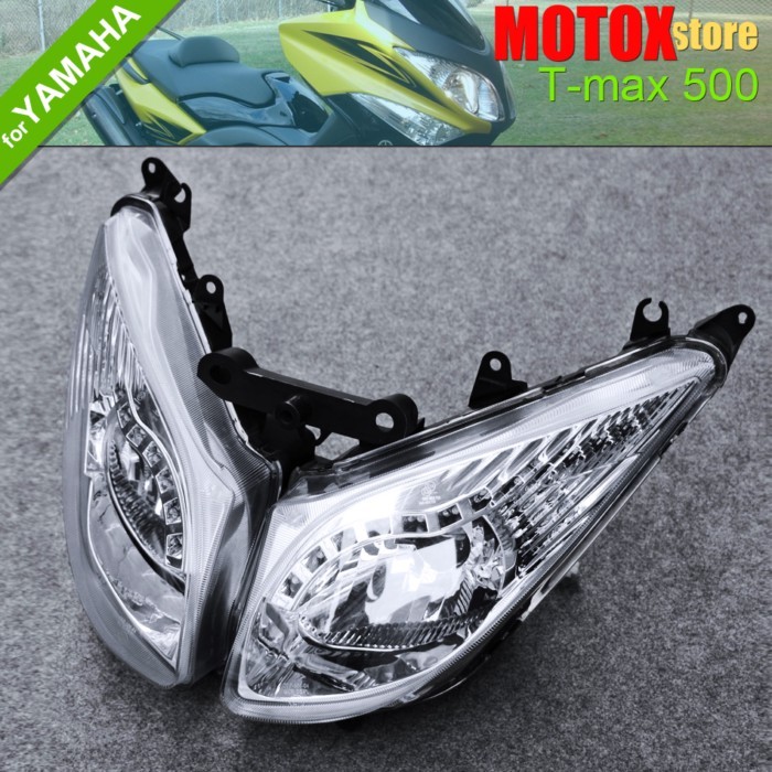 For Tmax 500 T-MAX 500 XP500 Motorcycle Front Headlamps Headlight  2008 - 2011 2009 2010 TMAX500 XP