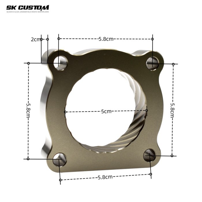 Throttle Body Spacer For Honda Civic FC1 FE1 FK7 Fit GK5 GR9 GS1 XR-V Vezel L15 1.5L/1.5T Engine Al