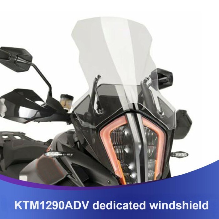 For KTM 1290ADV 1290 ADV 1290-ADV Adventure Heightened and modified motorcycle windshield windscree