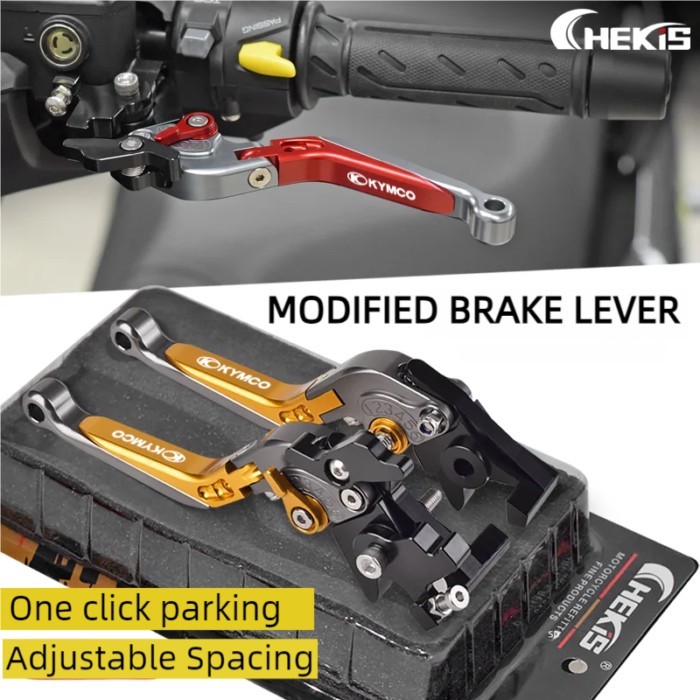 Chekis Is Suitable for Kymco Racing H 150 Racing X 150 Rks150 Modified Brake Lever Parking Horn Han