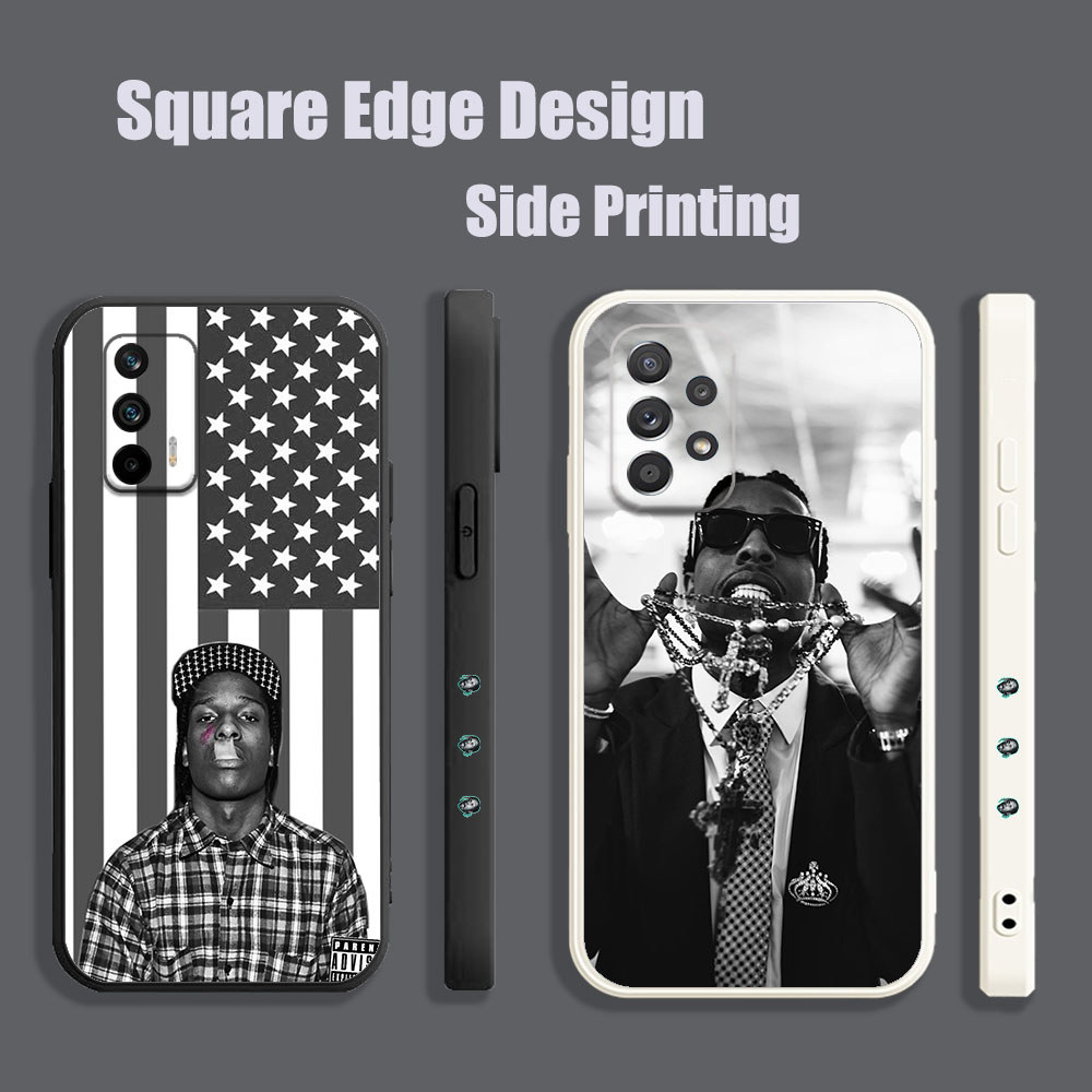 เคสสําหรับ OPPO A71 F9 Pro Reno6 Z Reno5 A94 A8 A31 2020 A1K A7X Asap Rocky แฟชั่น ZJQ56 เคสโทรศัพท์