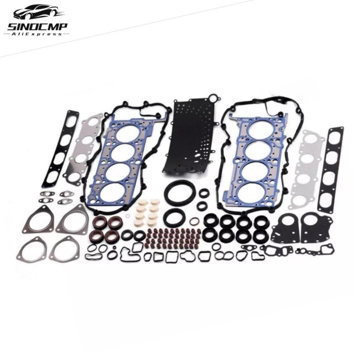 1Set Engine Rebuild Gaskets Seals Kit 079103383BA 079103483K 079103161D For Audi A6 S4 B6 B7 4.2L V