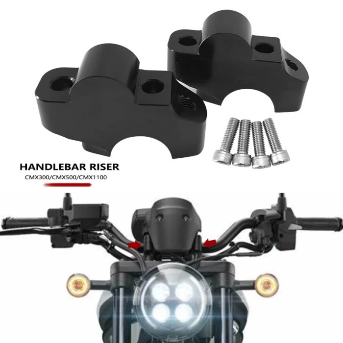 CMX1100 Handlebar Riser For HONDA Rebel1100 CMX500 CMX300 CMX 1100 Handle Bar Back Move Mount Raise