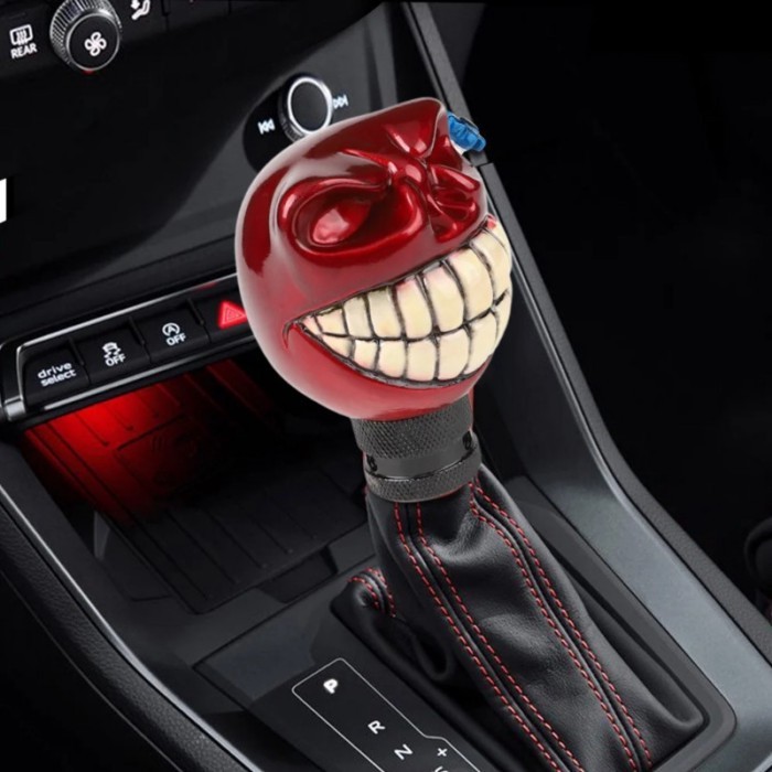 Alien Head Blocker Car Modification Gear Shift Resin Shift Rod Wave Rod