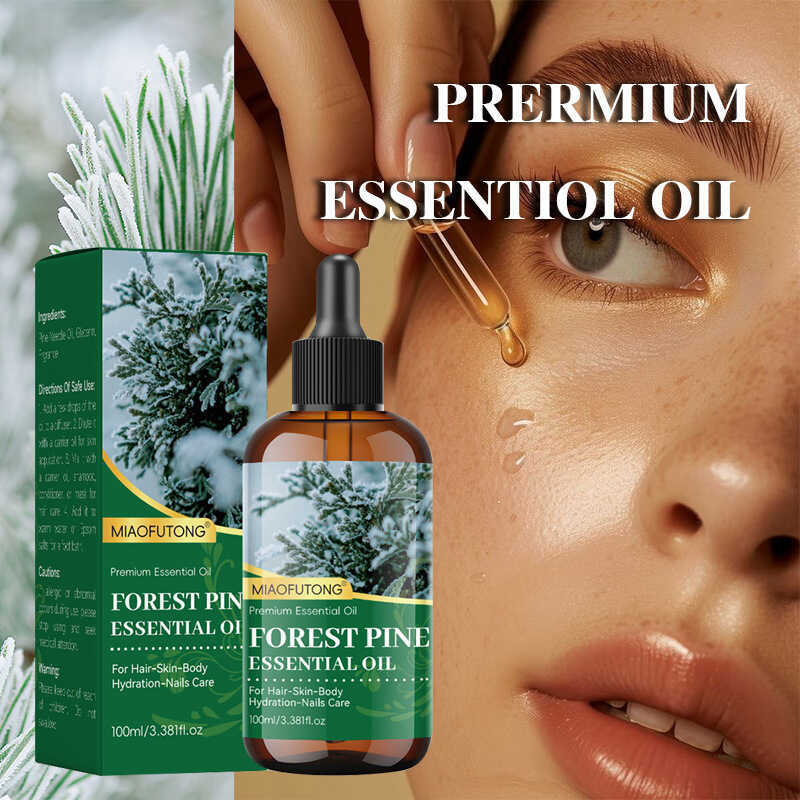 Forest Cedar Essential Oil บํารุงผิวหน้าดูแลเส้นผมนวดร่างกายเล็บบํารุง Multi-Effect Essence