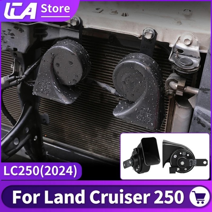 For 2024 Toyota Land Cruiser 250 Snail Horn Tweeter Prado LC250 FJ250 Exterior Upgrade Modification