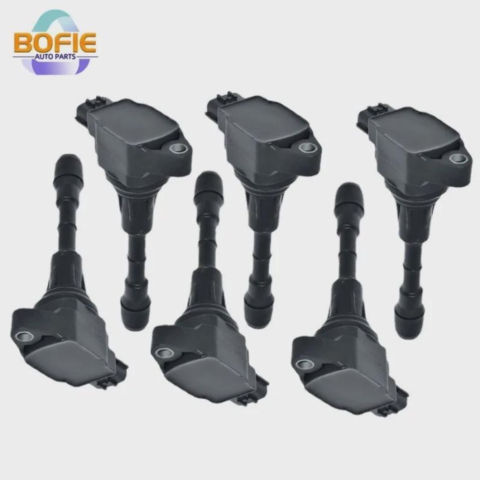 1 PCS/6 PCS Ignition Coil 22448-EY00A UF617 For NISSAN 370Z INFINITI G37S M37 FX37 G37 3.7 V6 VQ37H