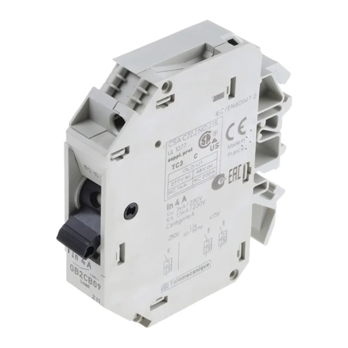 TeSys GB2 thermal magnetic circuit protector 1P GB2CB09   GB2CB10  GB2CB12  GB2CB16  GB2CB20 Circui