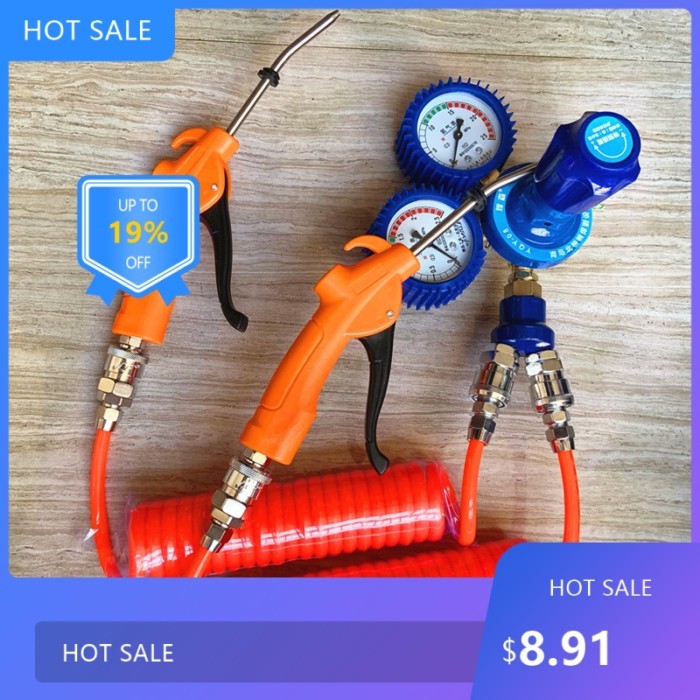 72540 liters helium pressure reducing valve double mouth double meter valve balloon man inflatable
