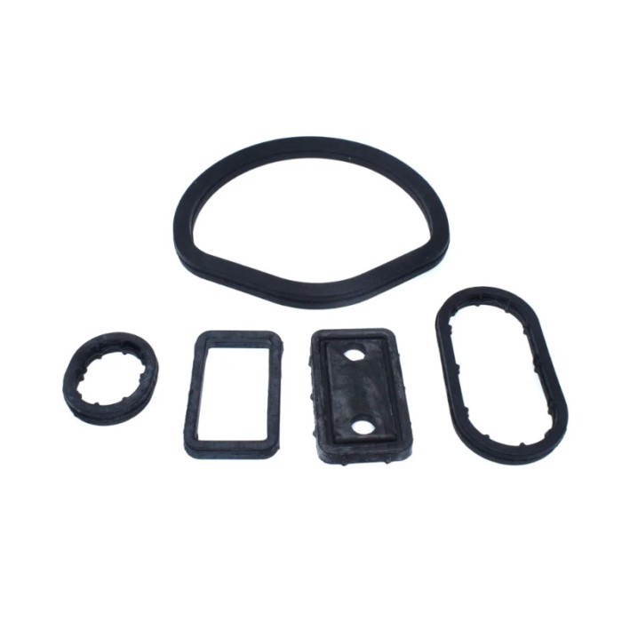 Engine Oil Cooler Seal Ring Gasket Set Fit 5.0 5.5 L V8 GAS M112.946 For 98-08 Benz C240 C280 E320