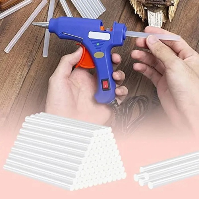 30/40/50Pcs 7/11mm Hot Melt Glue Sticks, Mini Size Glue Gun Sticks, Suitable for Glue Gun DIY Craft