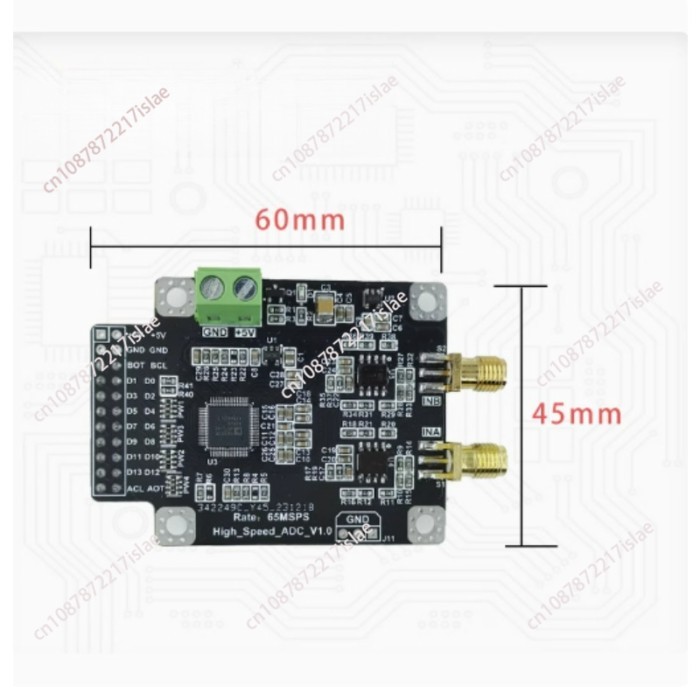 AD9238 AD9248 module  high-speed ADC data acquisition analog-to-digital converter module parallel i