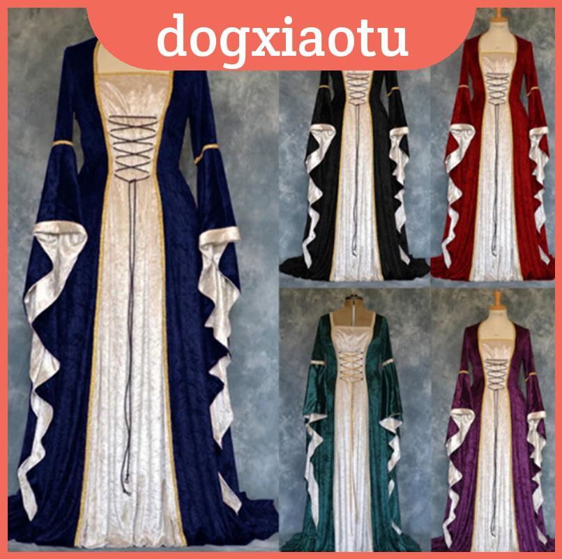 Graceful Century 18th ชุดสไตล์โกธิกวินเทจ สําหรับงานปาร์ตี้และงานเรเนซองส์