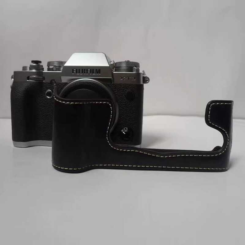 Fuji Handle Base XT2 เคสหนัง X-T3 เคสหนัง Fuji XT3 XT1X-T1 กระเป๋ากล้องเคสป้องกัน