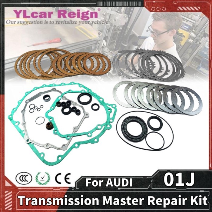 01J O1J CVT Transmission Oil Seal Master Repair Kit Gasket Overhaul Rebuild Friction Steel Plates F