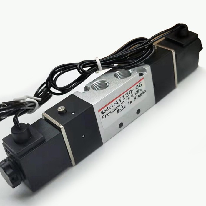 Pneumatic Tool Accessories 4V120-06 Pneumatic Directional Valve Solenoid Valve