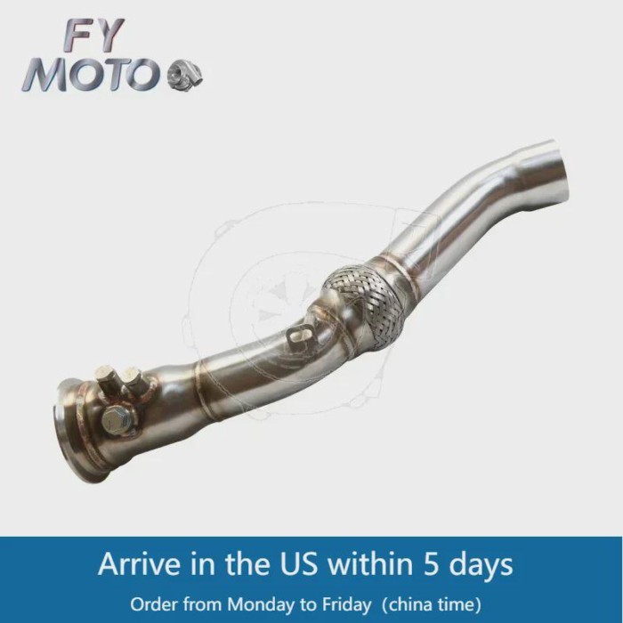 Wholesale Exhaust downpipe for BMW E60 E90 E92 X3 X5 X6 325d 330d 530d