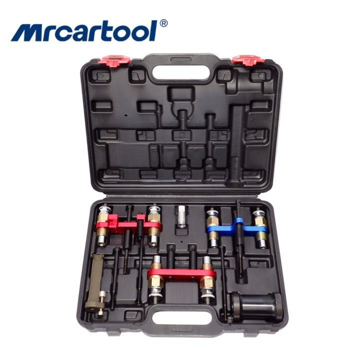 MR CARTOOL Fuel Injector Remover Installer Tool Set For BMW N20 N43 N47 N53 N54 N55 N57 N63 S63 Eng