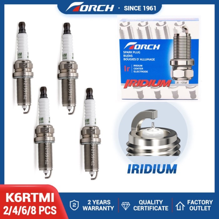 Iridium Candles China Original TORCH Spark Plugs FR7NII33X/SILFR6C11/VFKH20//K6RTMI