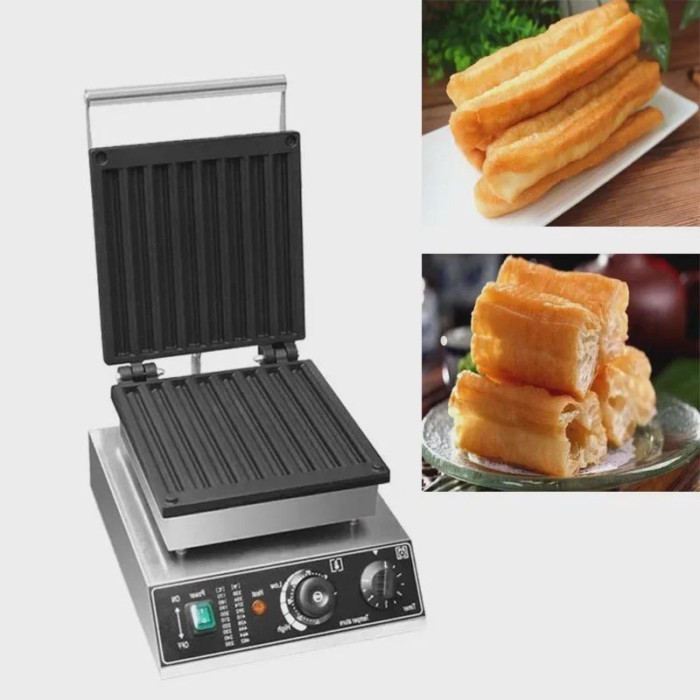 Commercial CE Approved Churros Bakery Equipment Commercial Waffle Maker Spanish Churros Waffle Cone