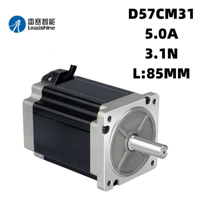 D57CM31 Leadshine Stepper Motor 3.1Nm 2-Phase NEMA23 Stepper Motor 6A Phase Current
