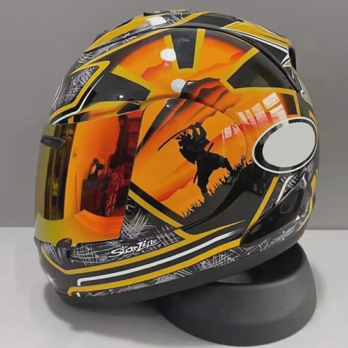 RX-7X Pedrosa Samurai Motorcycle Helmet RX7X Full Face Helmet RX-7X Corsair-X RX-7V Casco Size M-XX